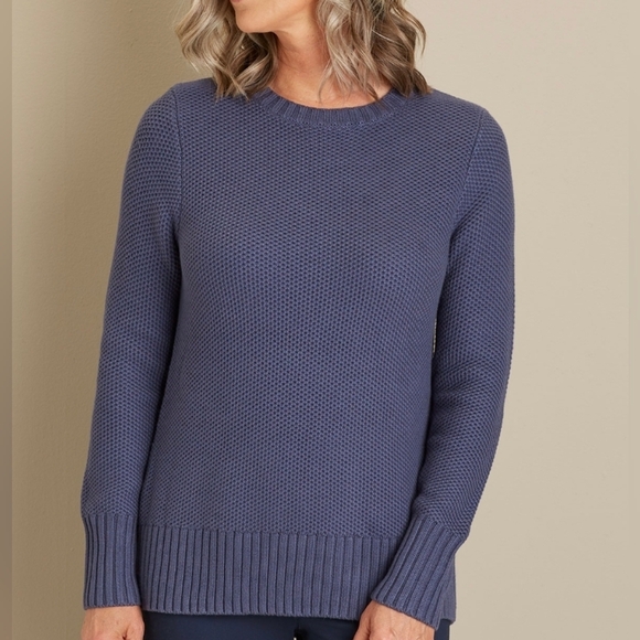 duluth Sweaters - Duluth Trading Pink Knit Sweater XL